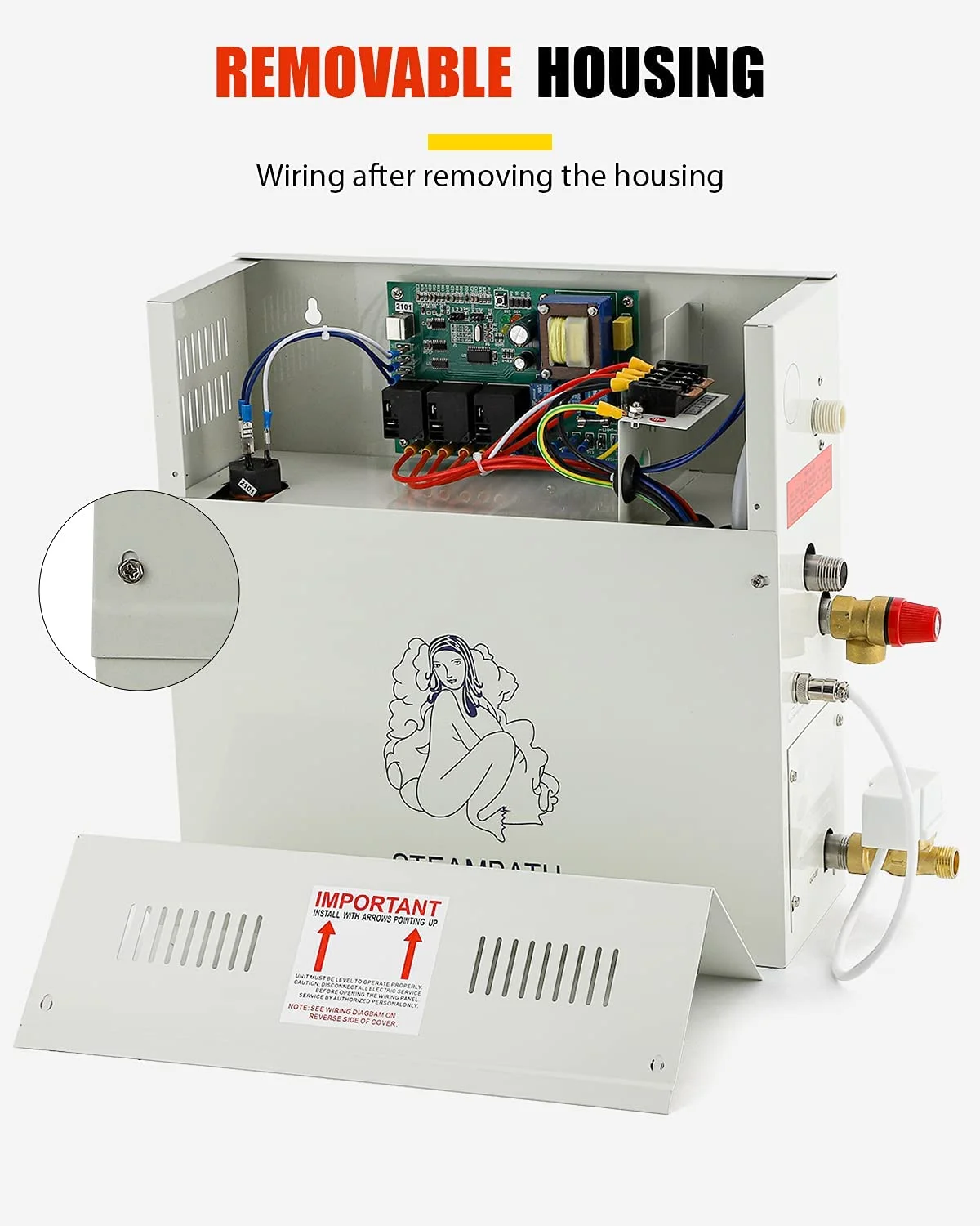 Steam Sauna Generator 9Kw - 2026 9KW Luxry Steam Generator Shower