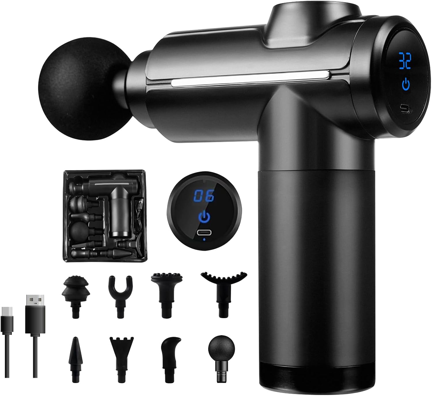 Massage Gun Percussion Deep Tissue - Massage Gun Deep Tissue Muscle Percussion