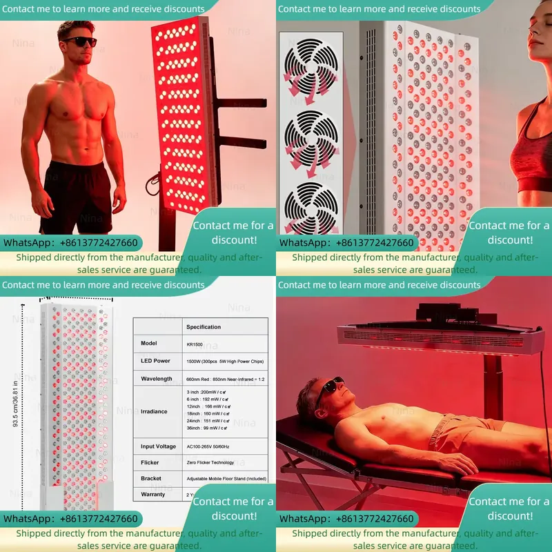 Red Light Therapy Panel 1500W - 1500W Red Light Therapy Panel High