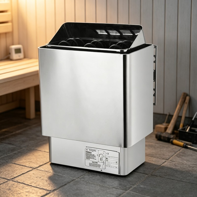 Sauna Heater 6Kw Electric - 6KW Digital Thermostat Sauna Heater Dry/Wet