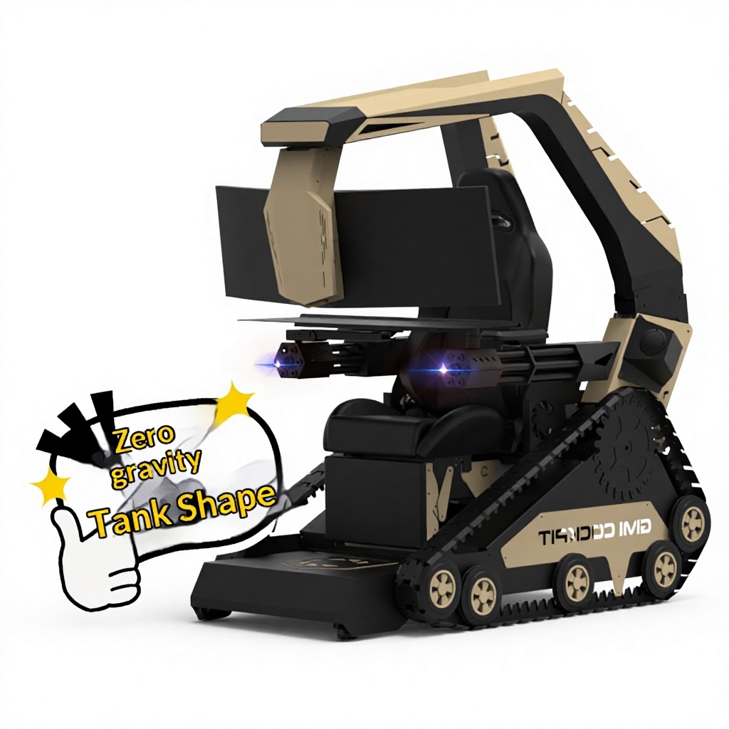 Massage Chair Zero Gravity - Tank E-sports Space Capsule Computer Cockpit