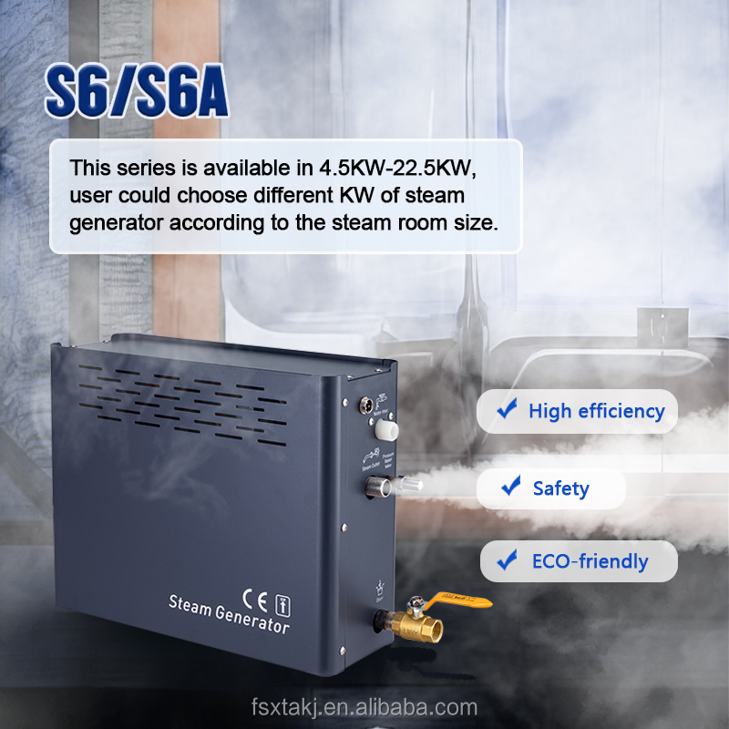 Stepon WiFi APP 4.5KW\ 6KW\ 9K - đánh giá và giá Steam Sauna Generator 9Kw
