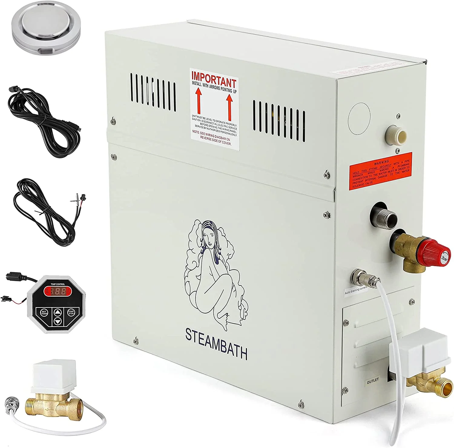 2026  9KW Luxry Steam Generato - đánh giá và giá Steam Sauna Generator 9Kw