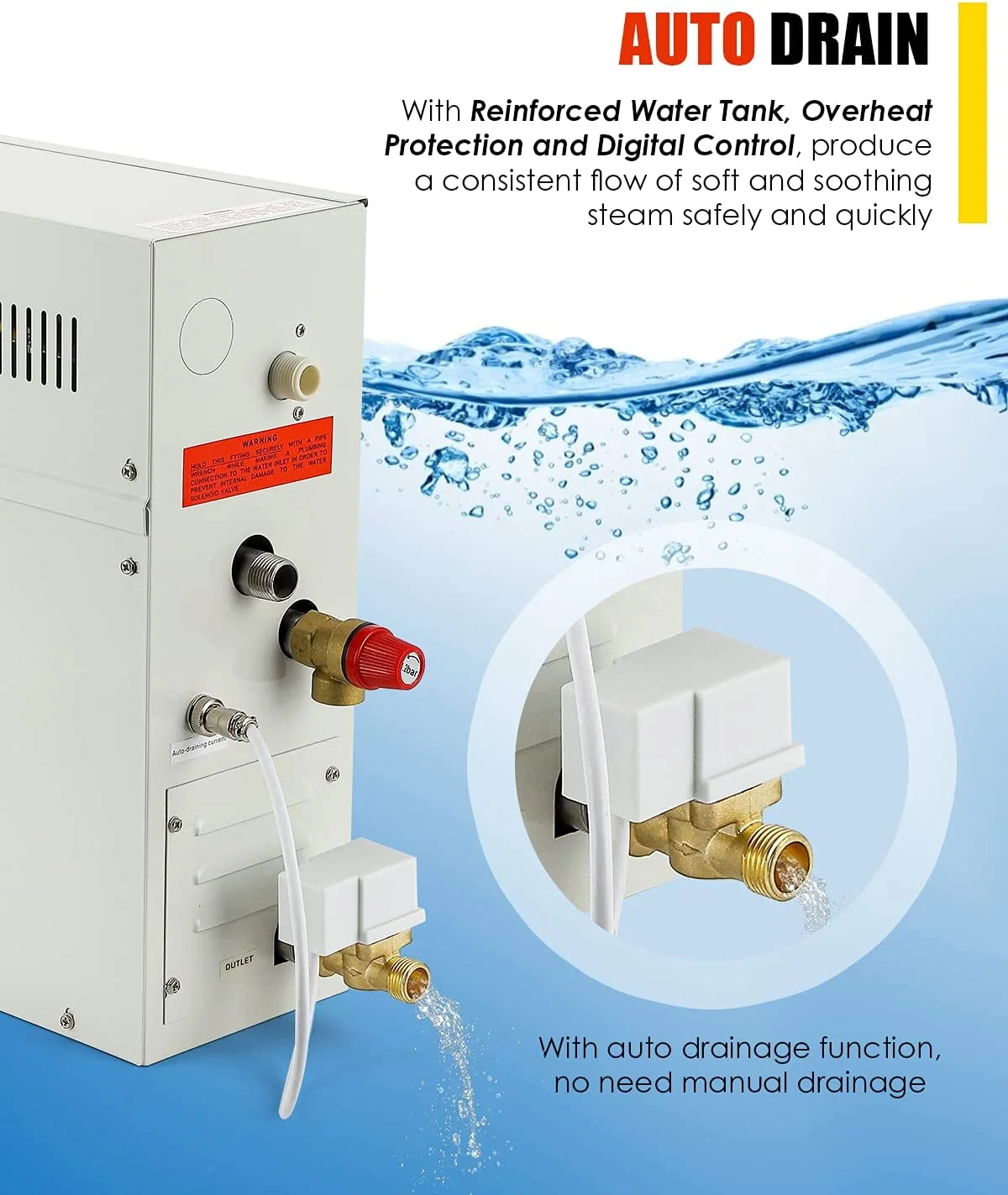 2026  9KW Luxry Steam Generato - đánh giá và giá Steam Sauna Generator 9Kw