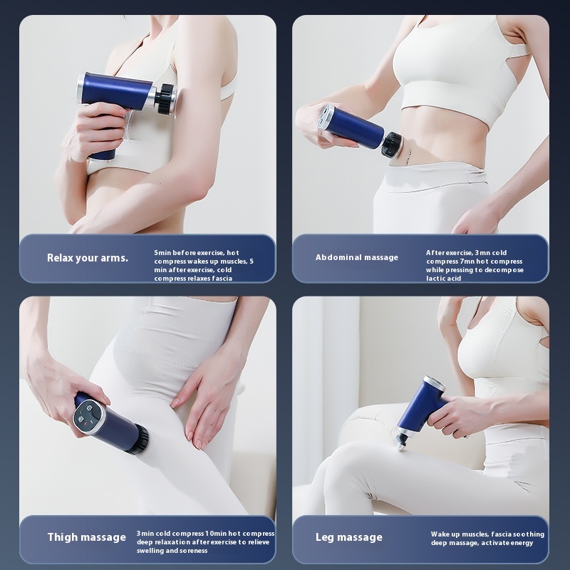 Electric Massage Gun with Heat - đánh giá và giá Massage Gun Percussion Deep Tissue