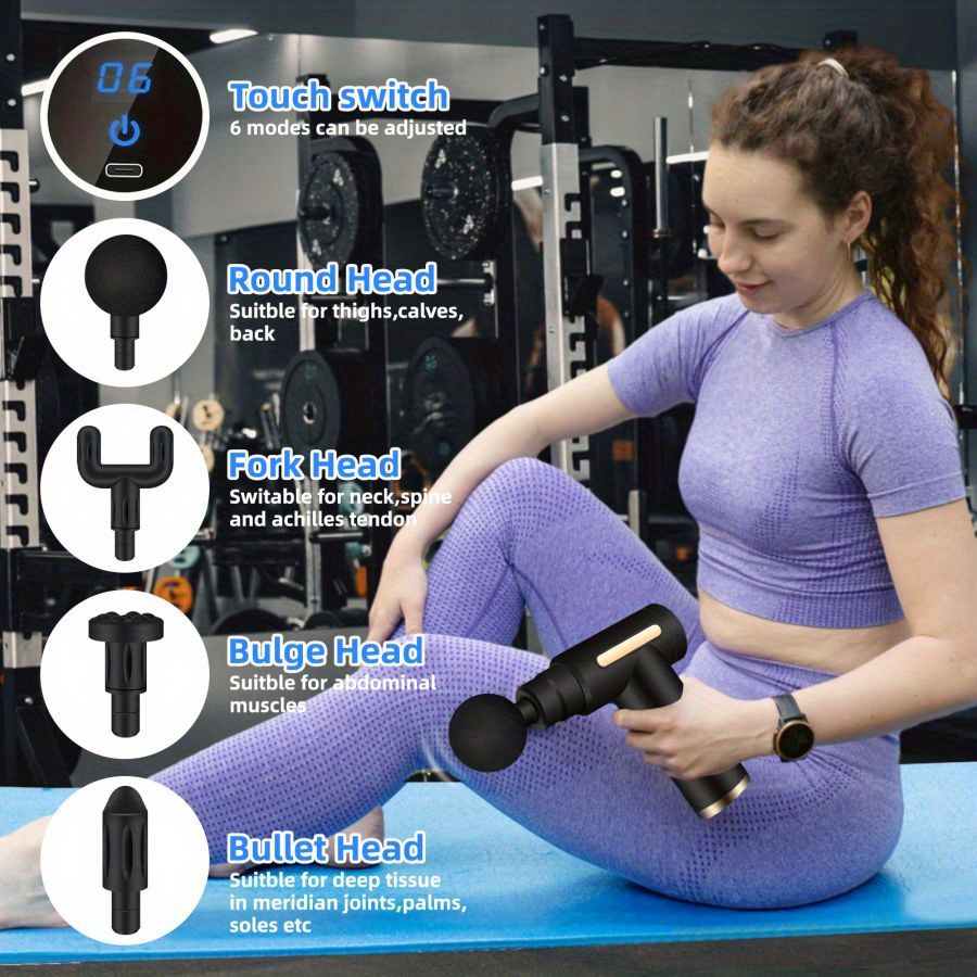 Mini Fascia Gun Deep Tissue Ma - đánh giá và giá Massage Gun Percussion Deep Tissue