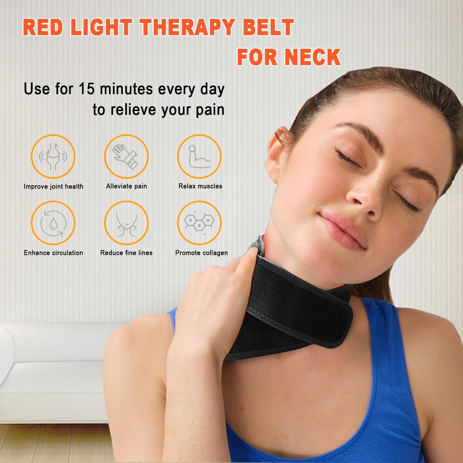 660nm Red Light Infrared 850nm - đánh giá và giá Red Light Therapy Belt