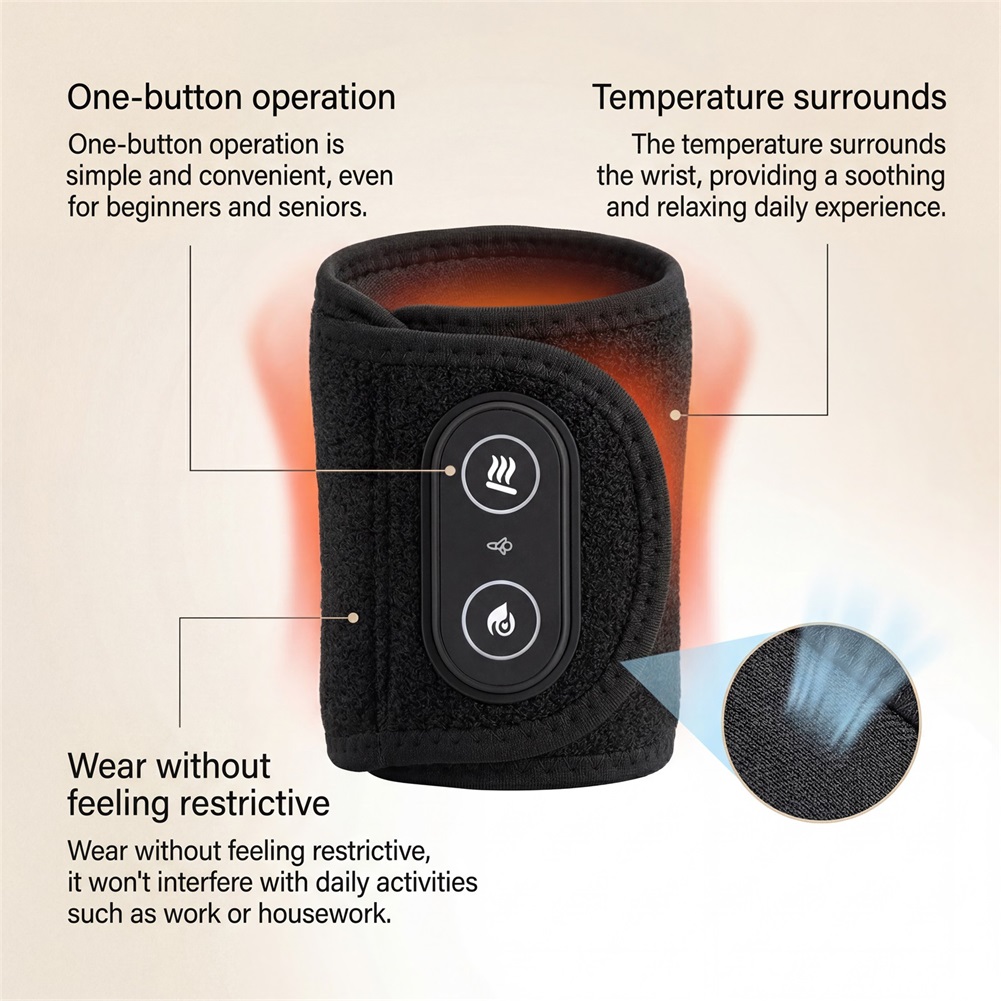 Massage Wrist Pad Red Light Th - đánh giá và giá Red Light Therapy Belt