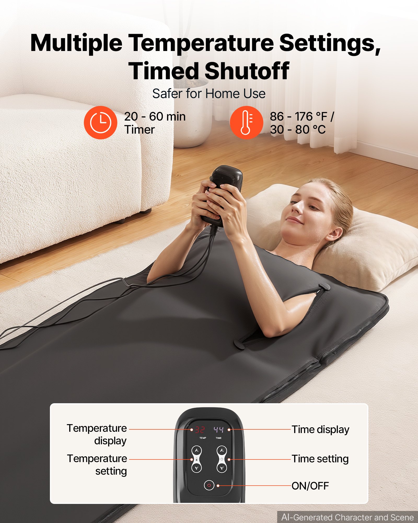Infrared Sauna Blanket with Ar - đánh giá và giá Infrared Sauna Blanket Portable