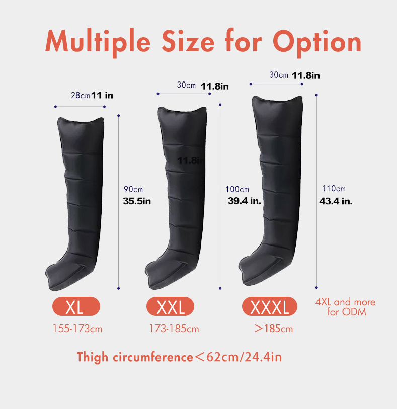 8 Chambers Air Circulation Spo - đánh giá và giá Compression Boots Recovery