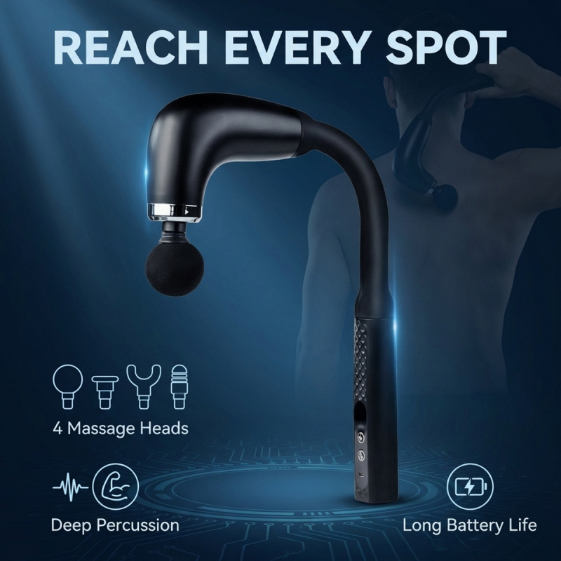 Electric Muscle Massage Gun wi - đánh giá và giá Massage Gun Percussion Deep Tissue
