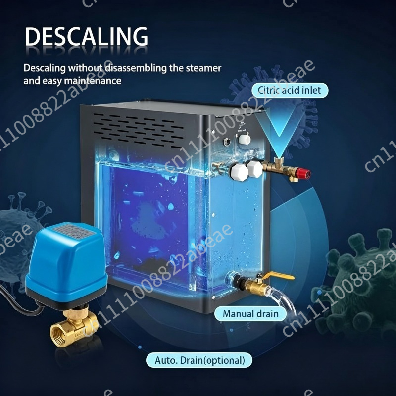 New Intelligent 4.5KW 6KW 9KW  - đánh giá và giá Steam Sauna Generator 9Kw