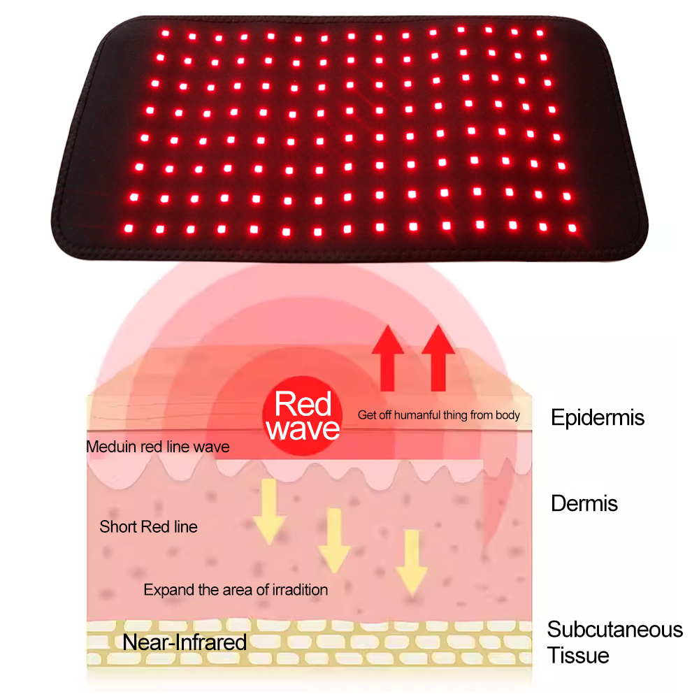 120 LEDs 850nm 660nm Red＆Infra - đánh giá và giá Red Light Therapy Belt