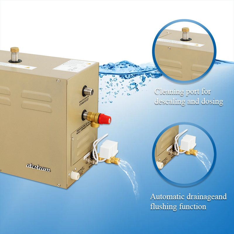 Atcsteam Factory Supply 9KW Ba - đánh giá và giá Steam Sauna Generator 9Kw