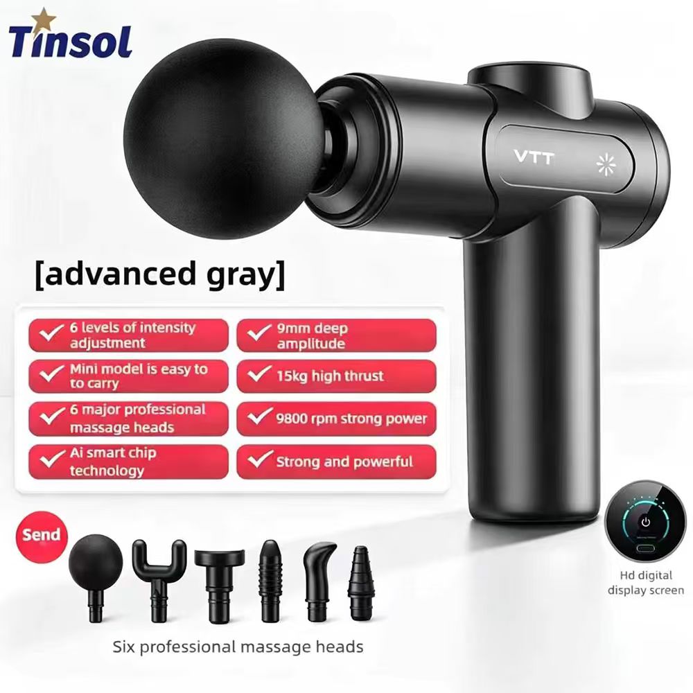 TINSOL Electric Fascia Gun Dee - đánh giá và giá Massage Gun Percussion Deep Tissue