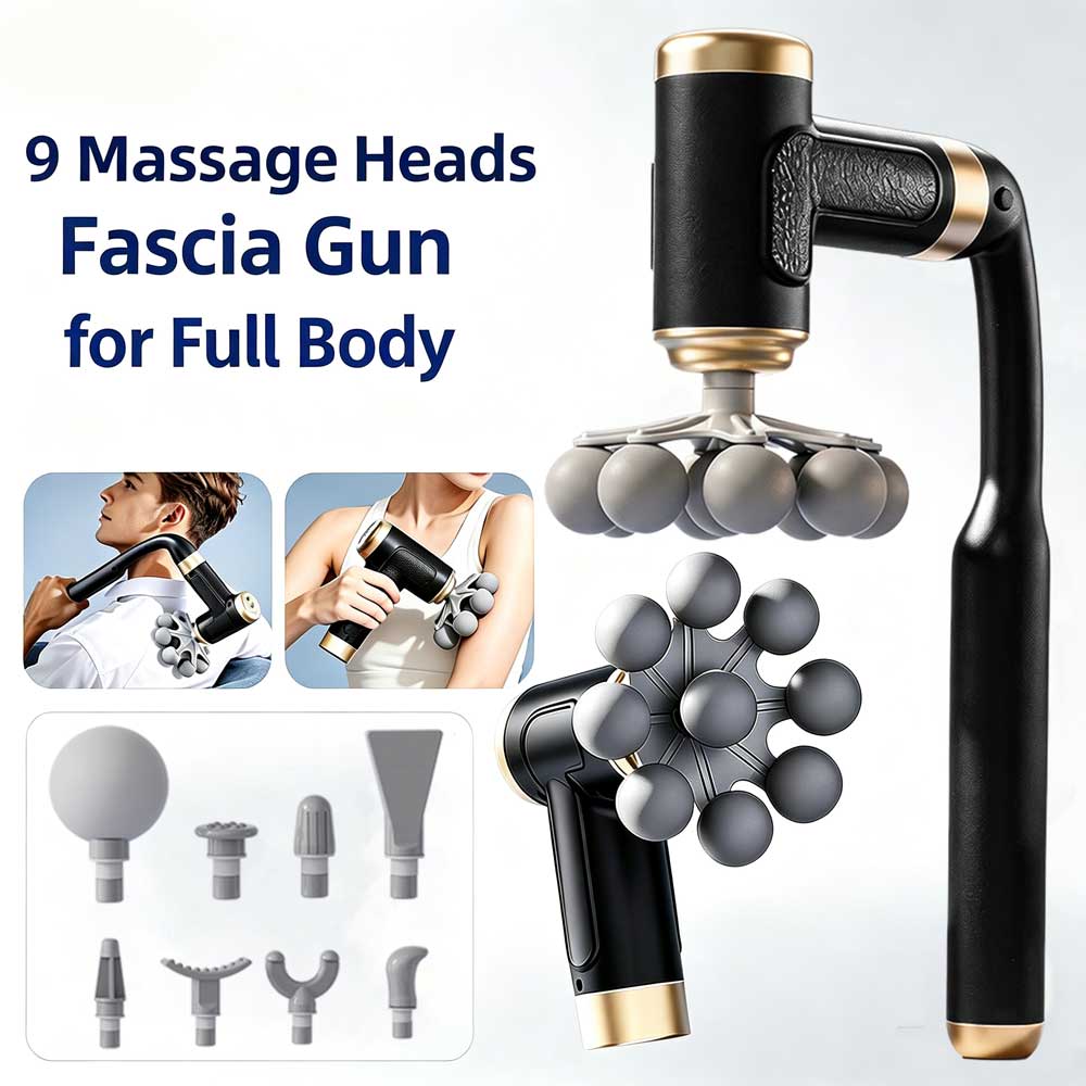 2-in-1 Long&Short Handle Fasci - đánh giá và giá Massage Gun Percussion Deep Tissue