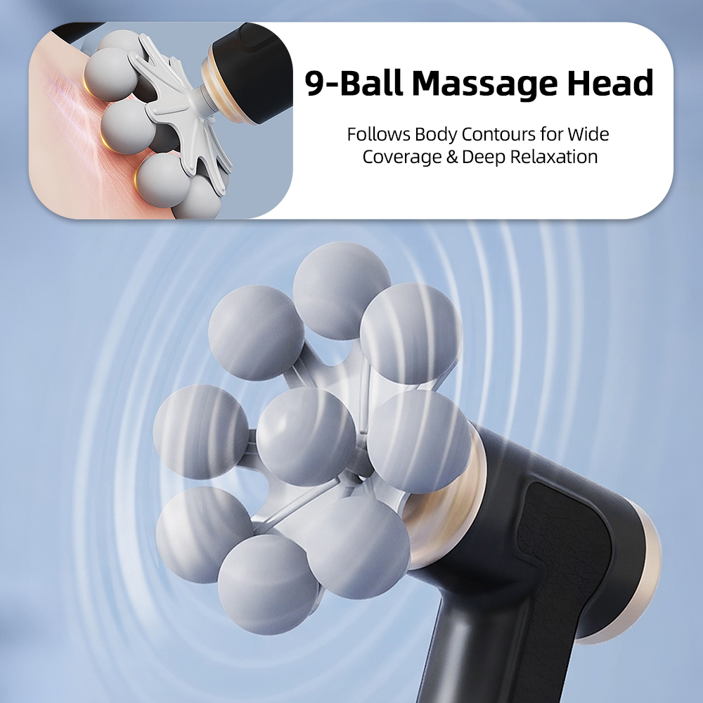 2-in-1 Long&Short Handle Fasci - đánh giá và giá Massage Gun Percussion Deep Tissue