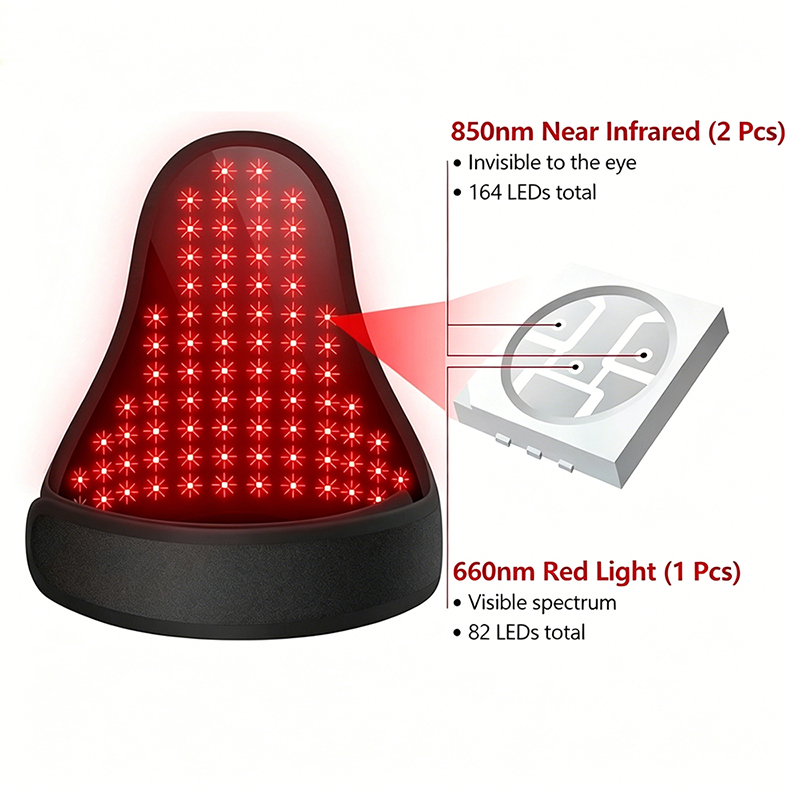 NEW 82PCS LEDs Red Light Thera - đánh giá và giá Red Light Therapy Belt