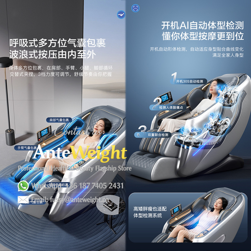 SL Dual-Track 4D Massage Chair - đánh giá và giá Massage Chair Zero Gravity