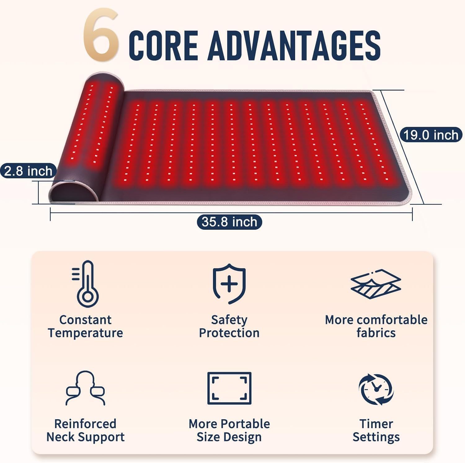 Infrared Red Light Therapy Mat - đánh giá và giá Red Light Therapy Mat Full Body