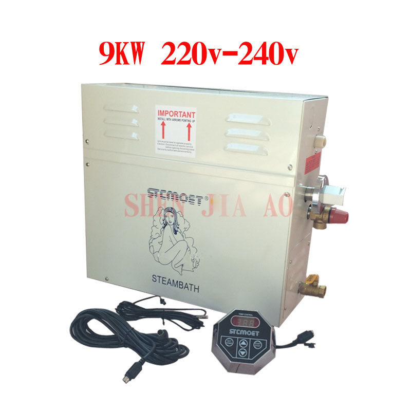 9KW Steam Generator for Shower - đánh giá và giá Steam Sauna Generator 9Kw