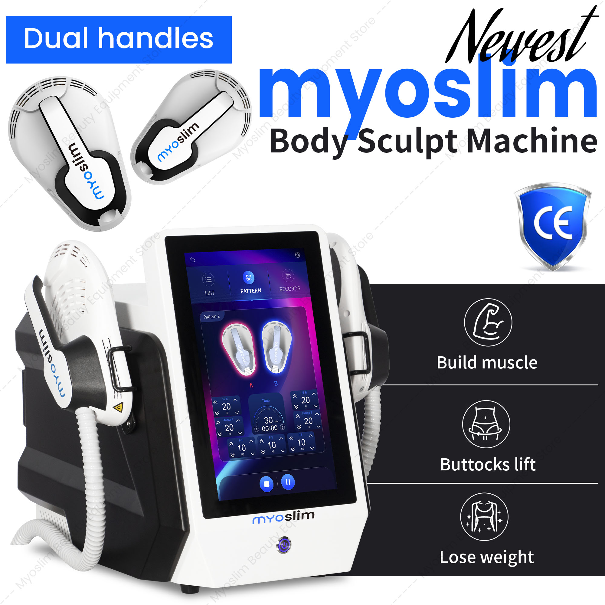 Máy tạo hình cơ thể Myoslim 15 - đánh giá và giá Ems Muscle Stimulator Body
