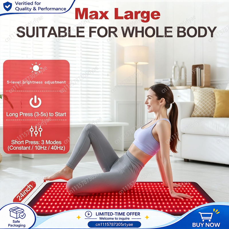 Red Light Therapy Mat Large Si - đánh giá và giá Red Light Therapy Mat Full Body