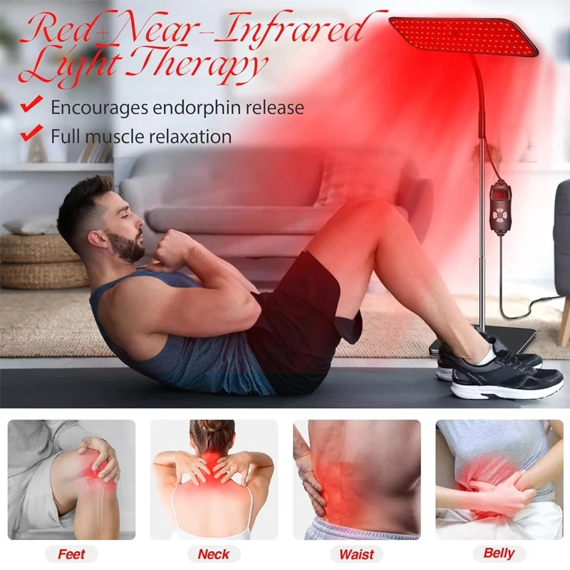 Near Infrared Light Panel 660n - đánh giá và giá Red Light Therapy Belt