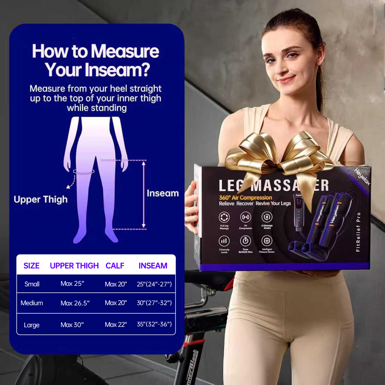 Leg Compression Massager for C - đánh giá và giá Compression Boots Recovery