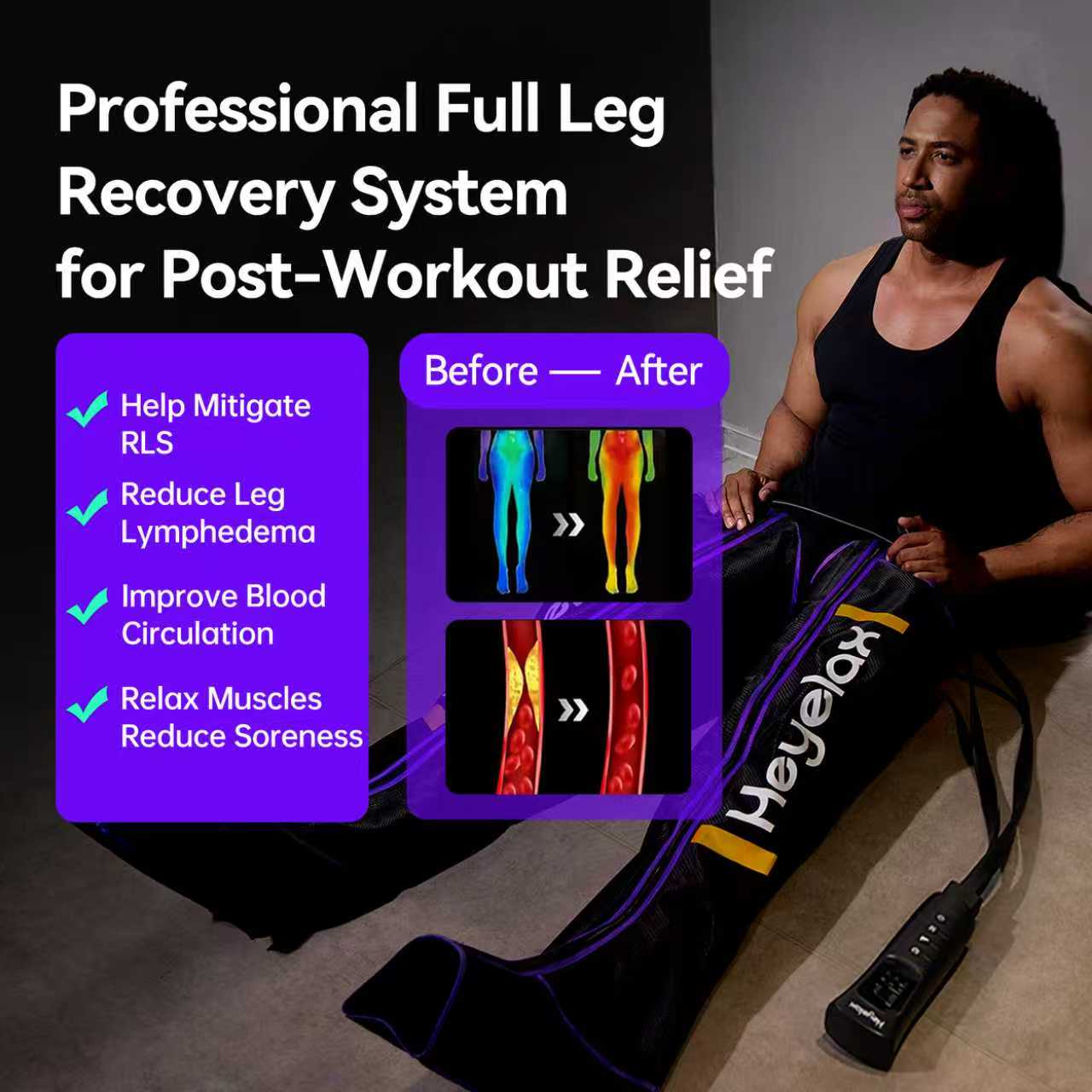 Leg Compression Massager for C - đánh giá và giá Compression Boots Recovery