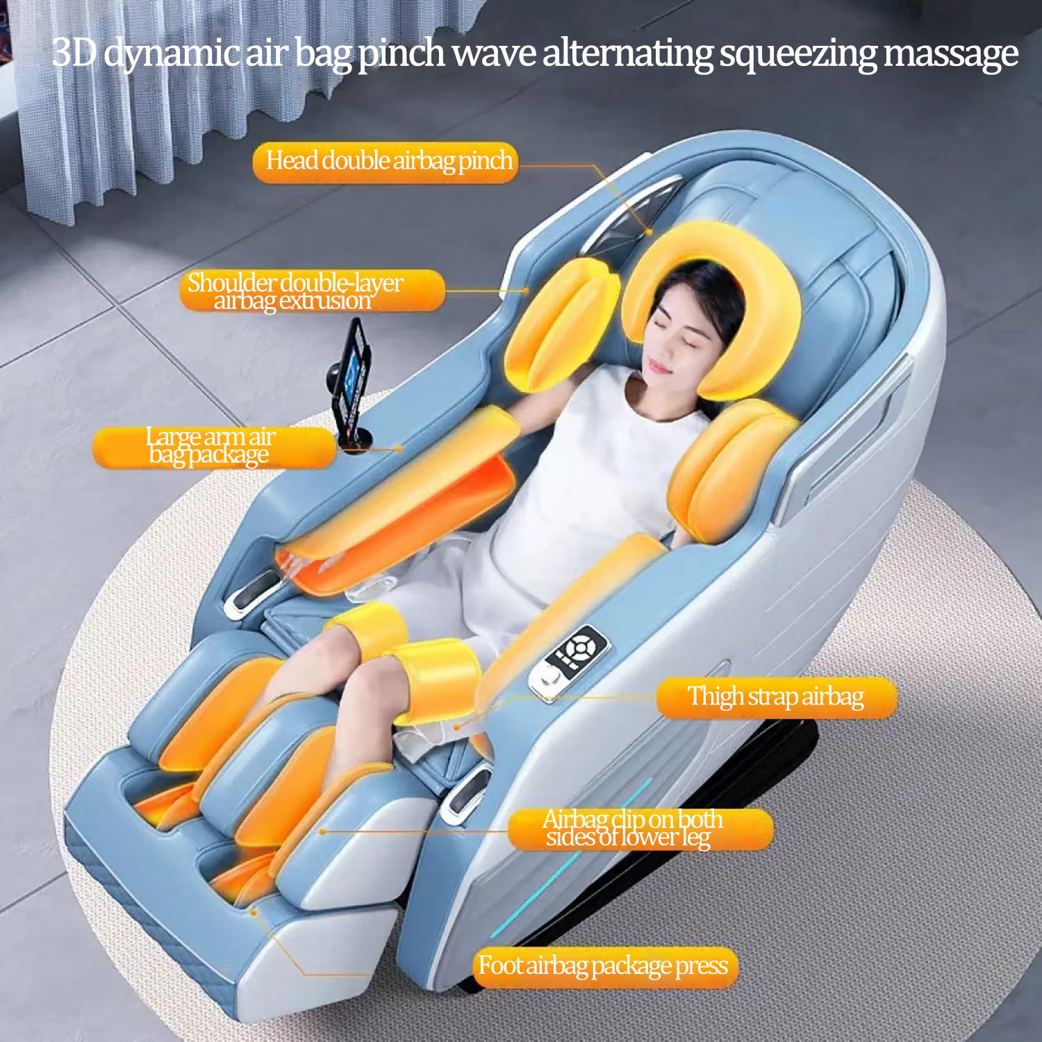 3  Year Warranty UKLife 4D SL- - đánh giá và giá Massage Chair Zero Gravity